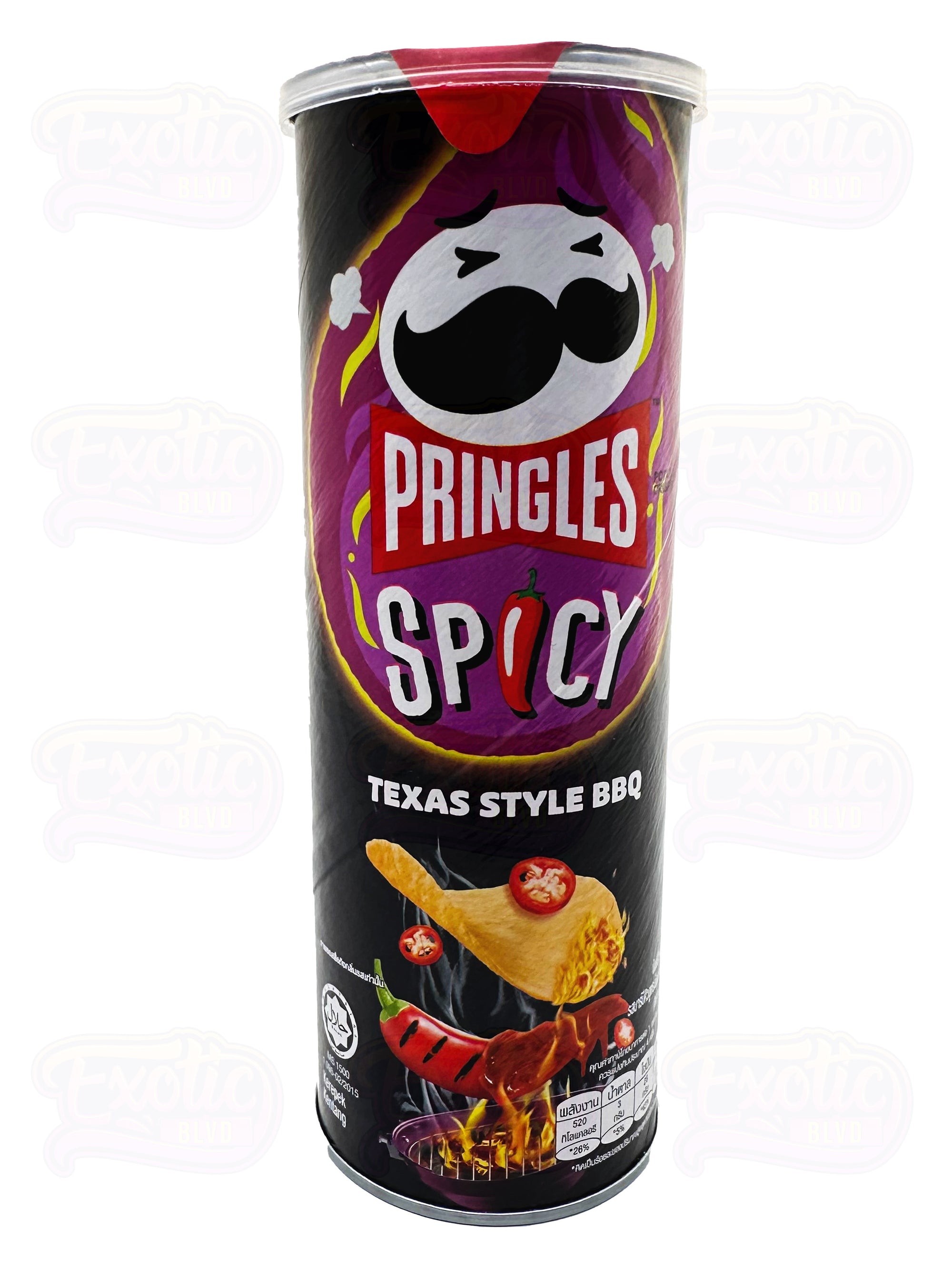 Pringles Spicy Texas BBQ
