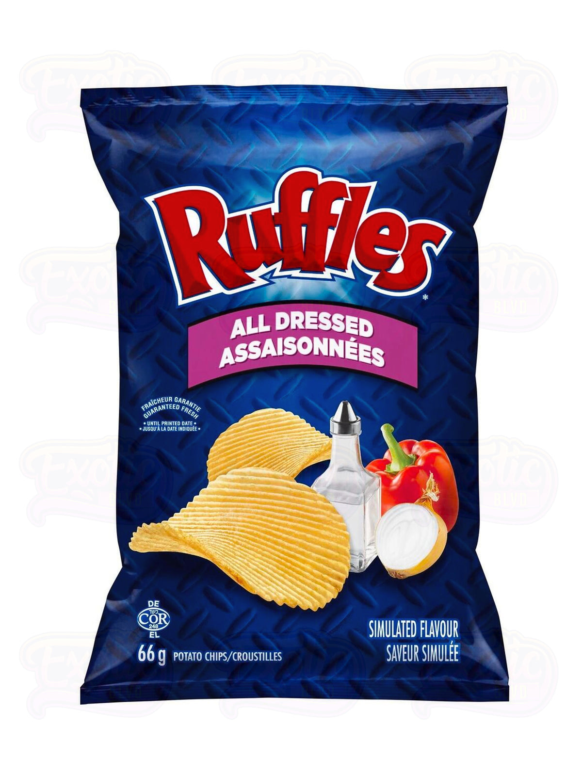 Ruffles All Dressed 66g - Exotic Blvd