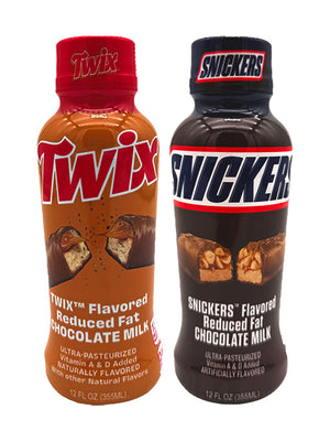 Snickers & Twix Chocolate Milkshake Variety Pack