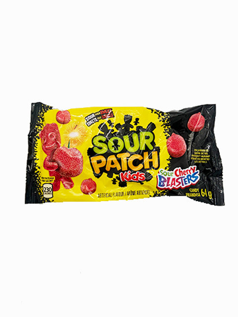 Maynards Sour Patch Kids Sour Cherry Blasters 64g (MSRP $4)