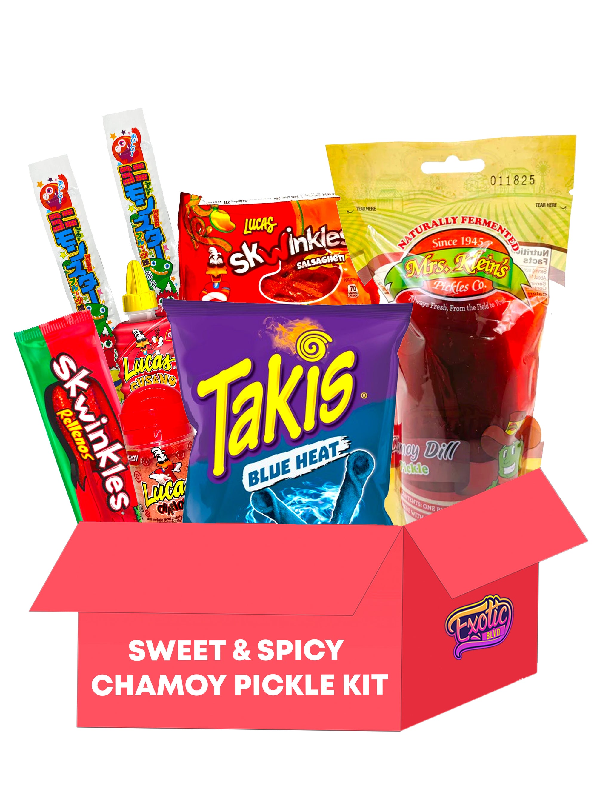 Sweet & Spicy Chamoy Pickle Kit