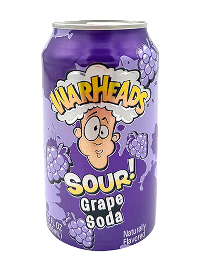 Warheads Sour Grape Soda
