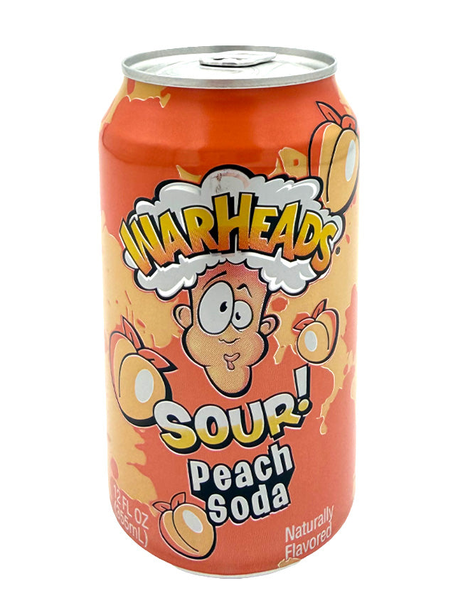Warheads Sour Peach Soda