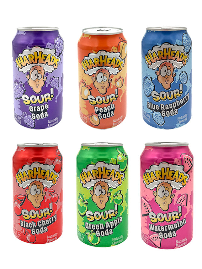 Warheads Sour Soda Variety Pack
