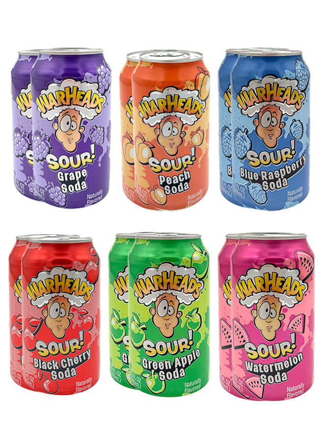 Warheads Sour Soda Variety Pack