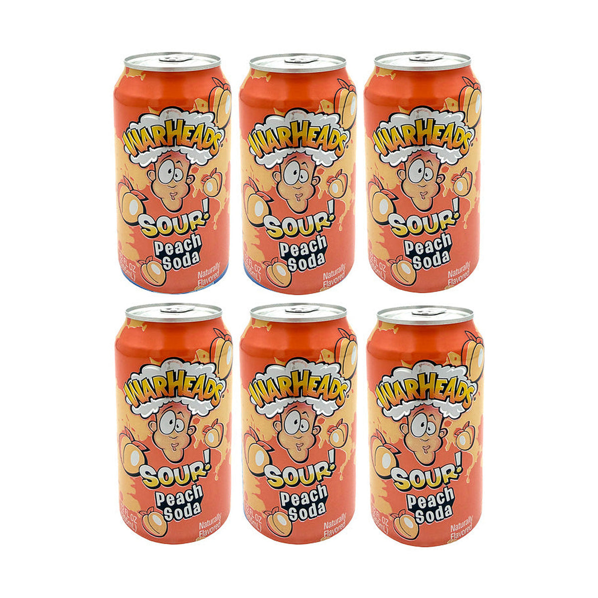 Warheads Sour Soda 12 oz Case