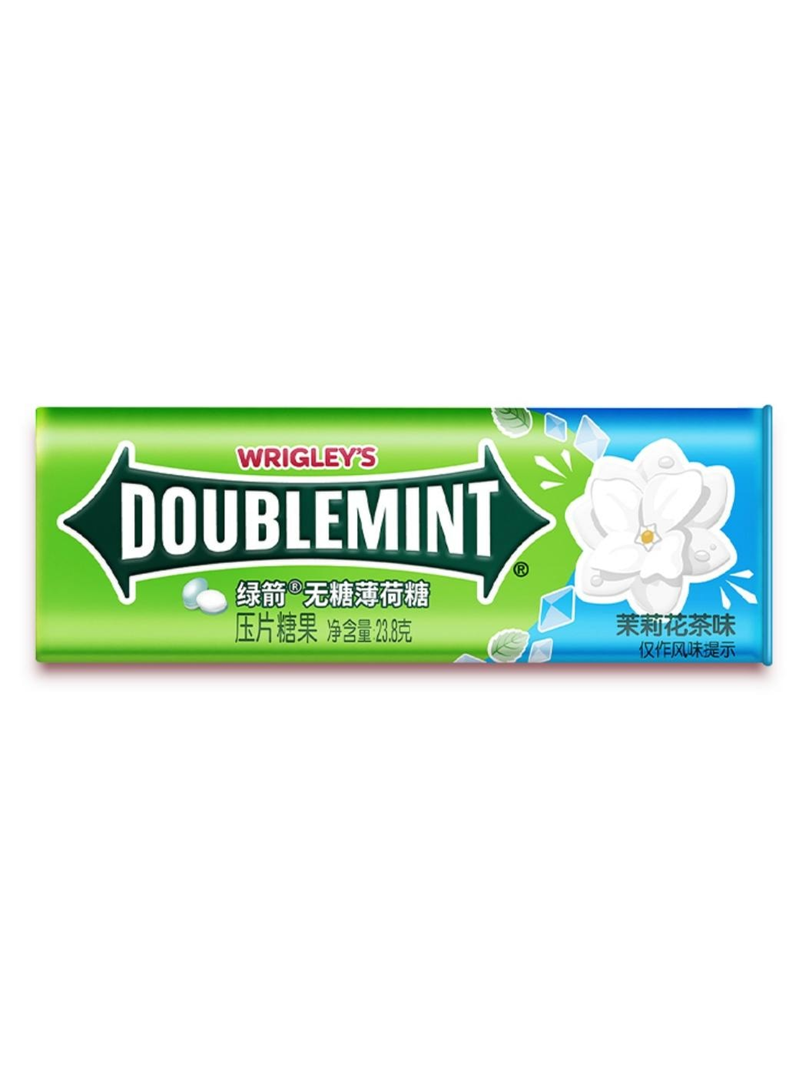 Wrigley's Doublemint Jasmine Tea Mints - Exotic Blvd Wrigley's Doublemint Jasmine Tea Mints - Exotic Blvd