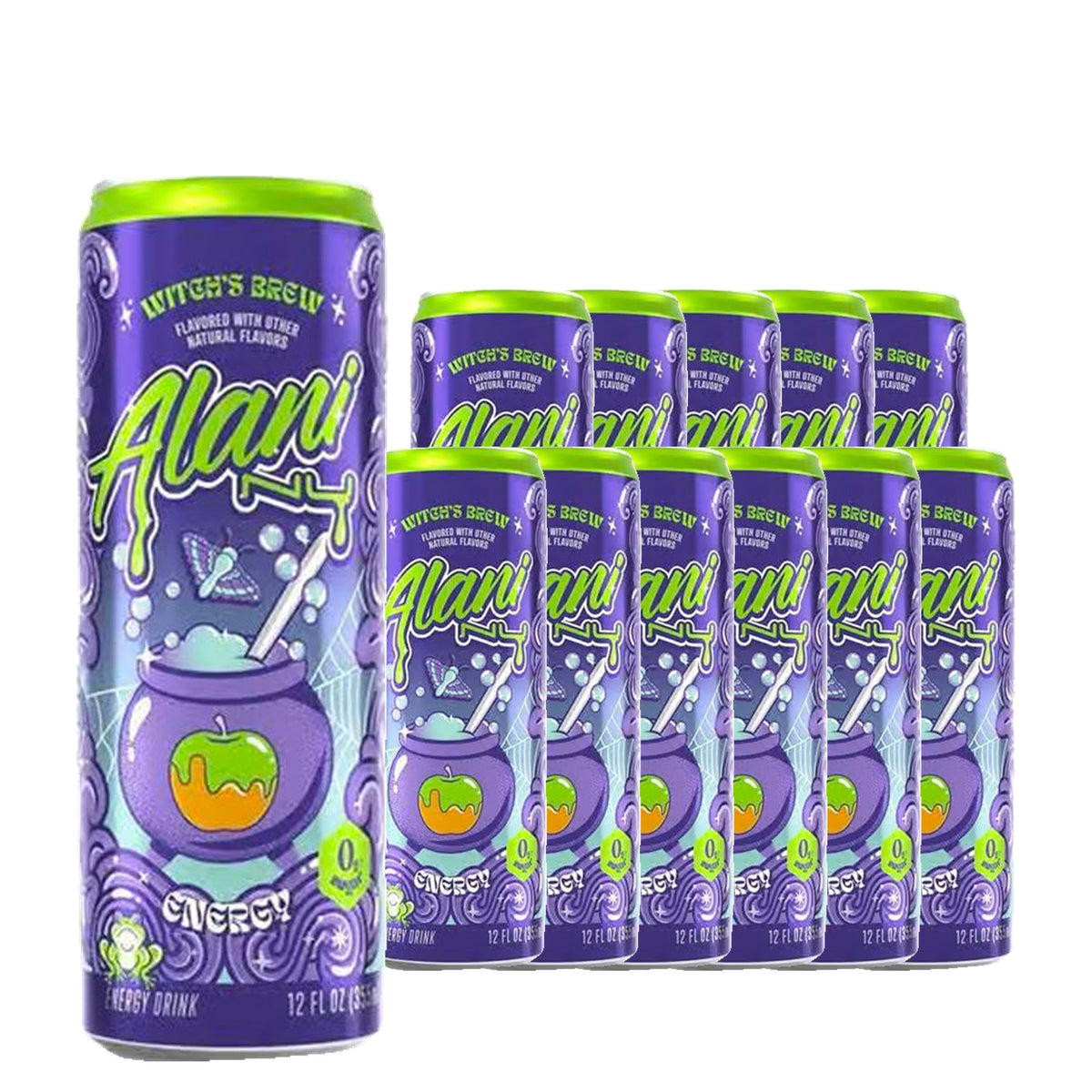 Alani Nu Energy Drink Witch's Brew 12 oz Case