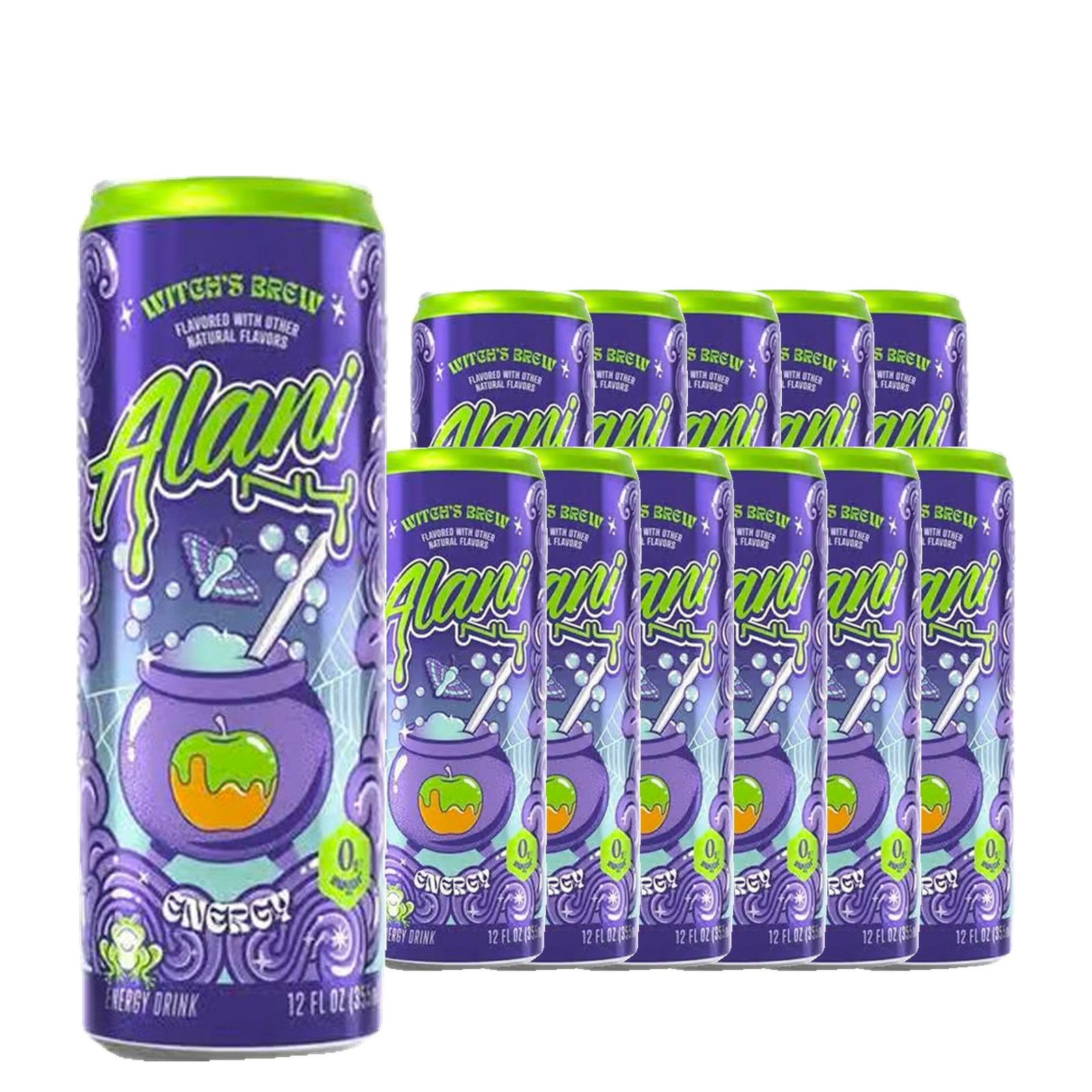 Alani Nu Energy Drink Witch's Brew 12 oz Case
