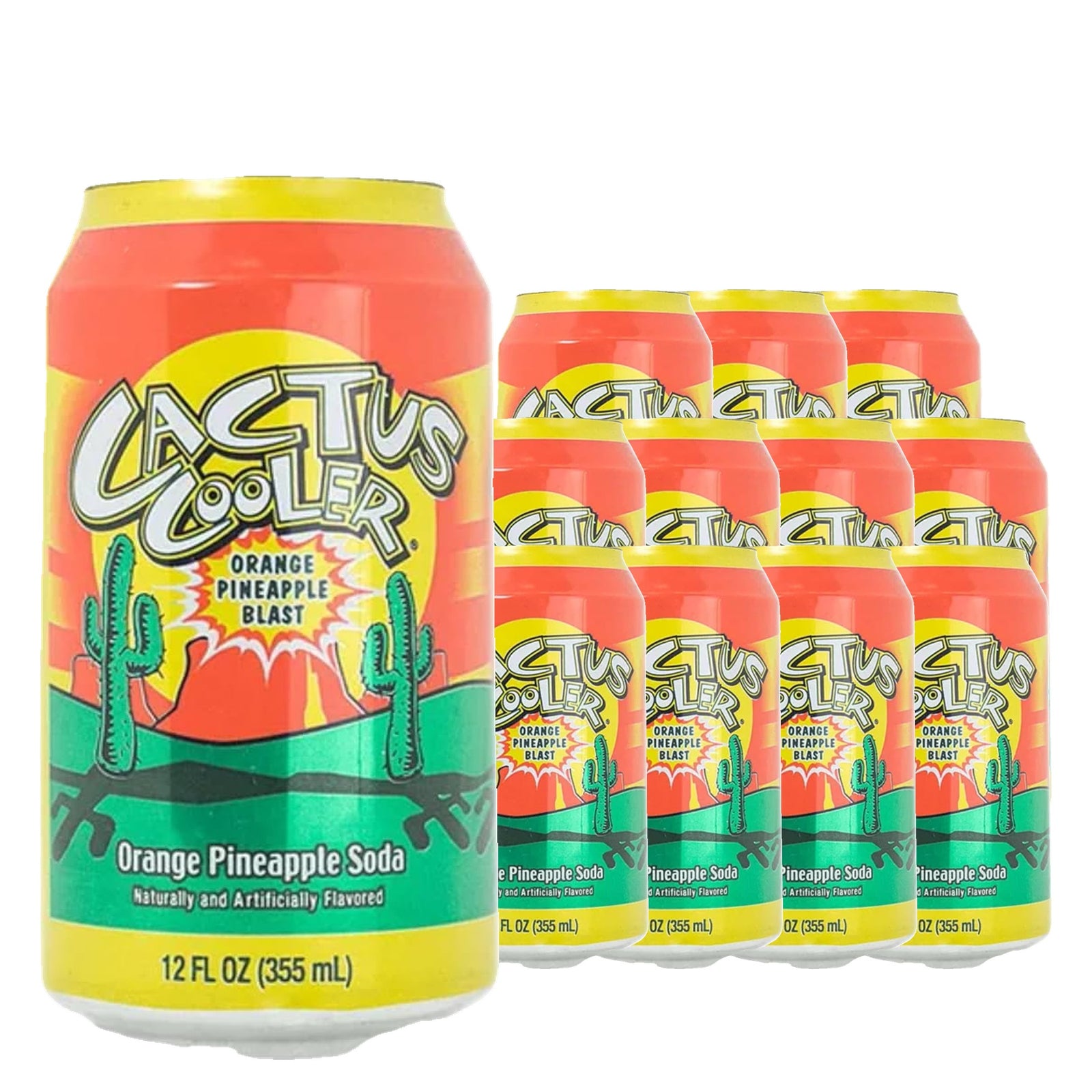 Cactus Cooler 355 mL / 12 fl oz case of 12 cans