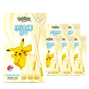 Pokemon White Chocolate Sticks 52 g / 1.8 oz case of 6 boxes