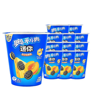 Oreo Mini Apricot Cheese Cups 55 g / 1.9 oz case of 12 cups