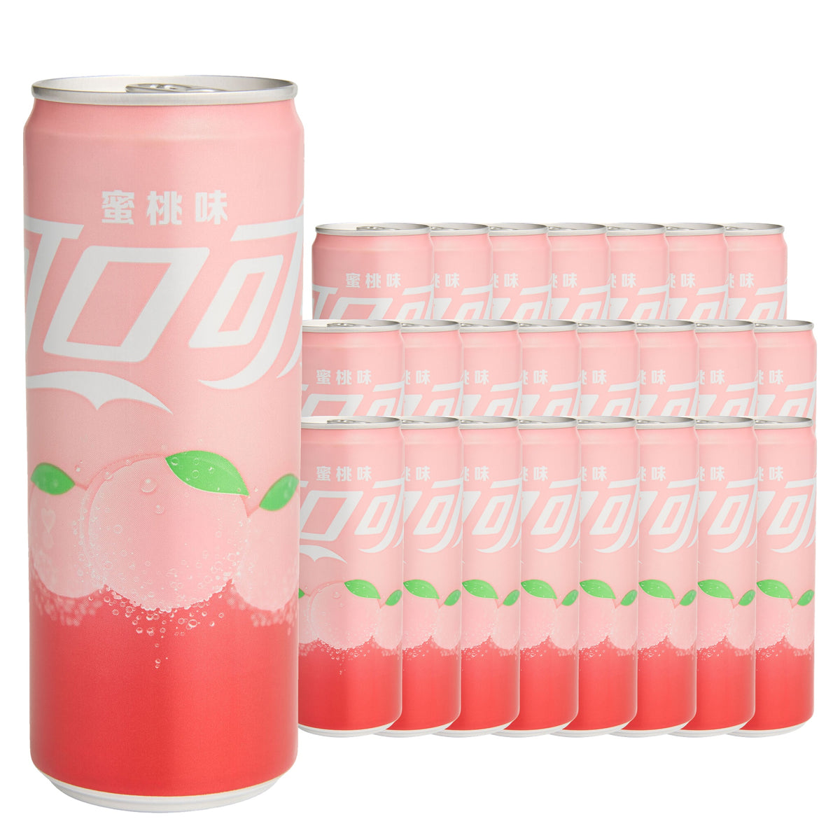 Coca-Cola White Peach 330 mL, 24 Pack