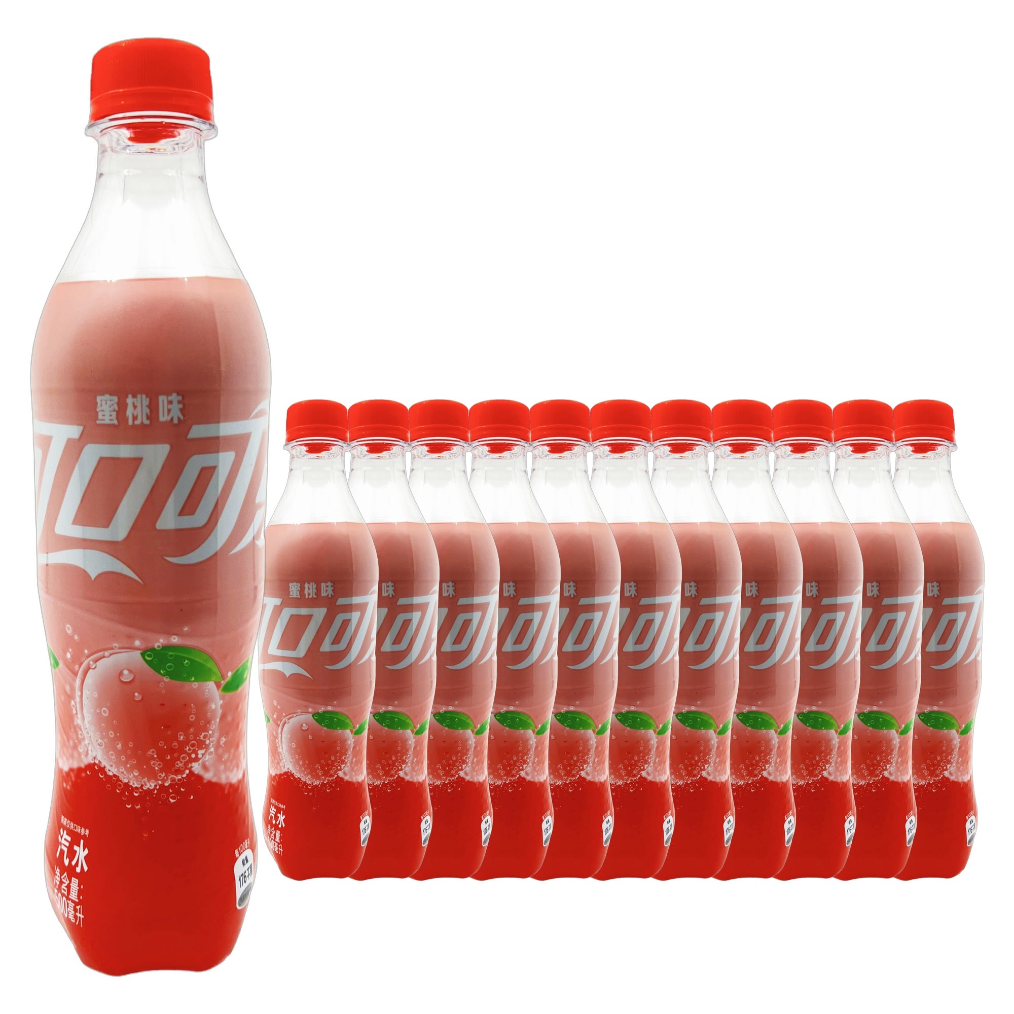 Coca-Cola White Peach 500 mL, 12 Pack - Exotic Blvd