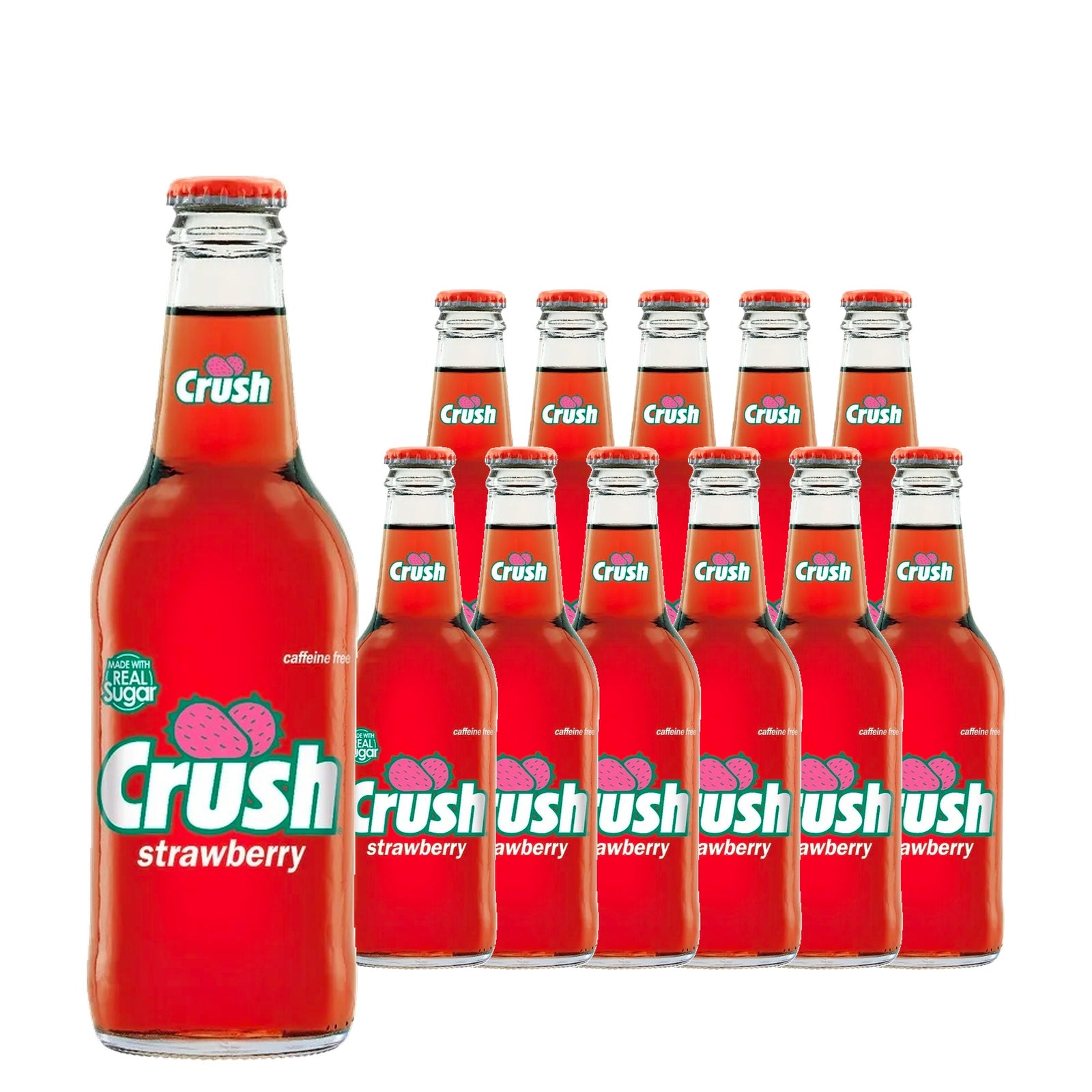 Crush Strawberry 12 oz Case