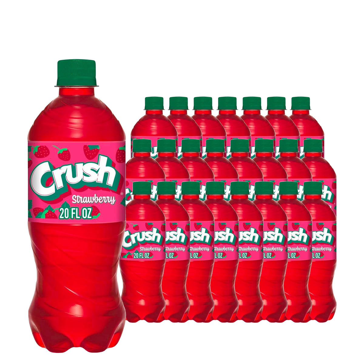 Crush Strawberry 20 oz Case