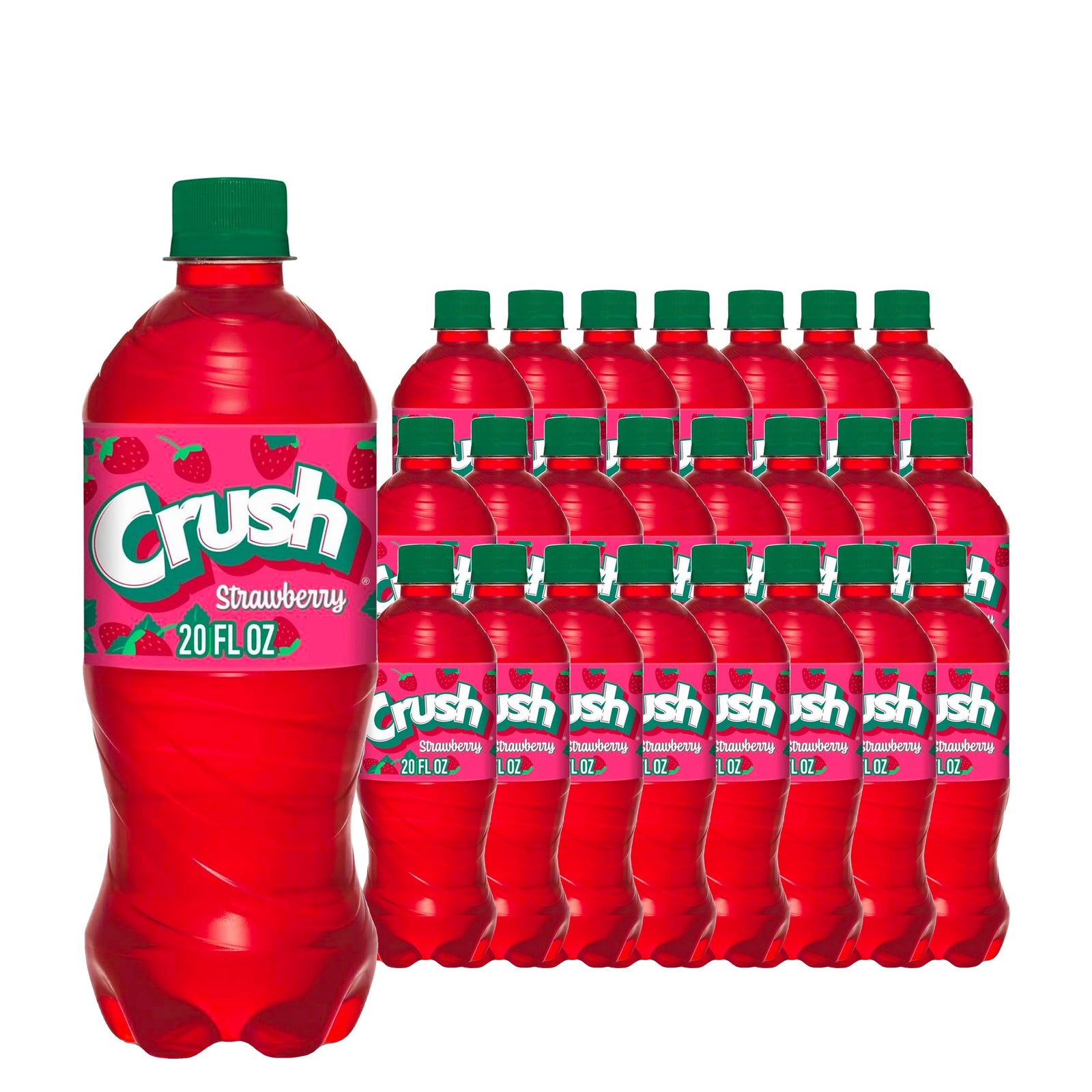 Crush Strawberry 20 oz Case