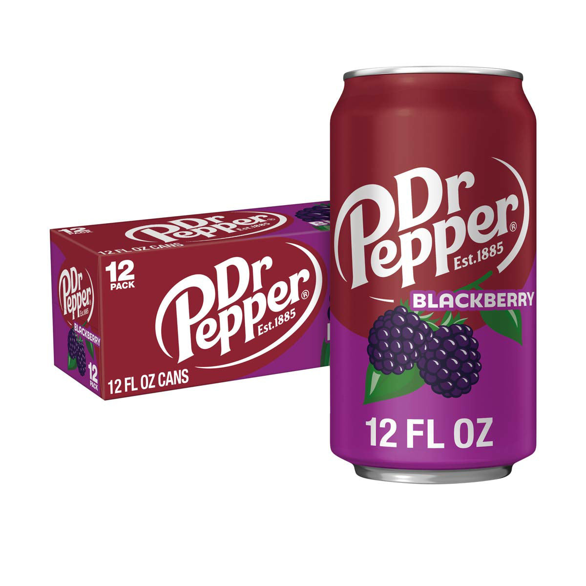 Dr Pepper Blackberry 12ct Box