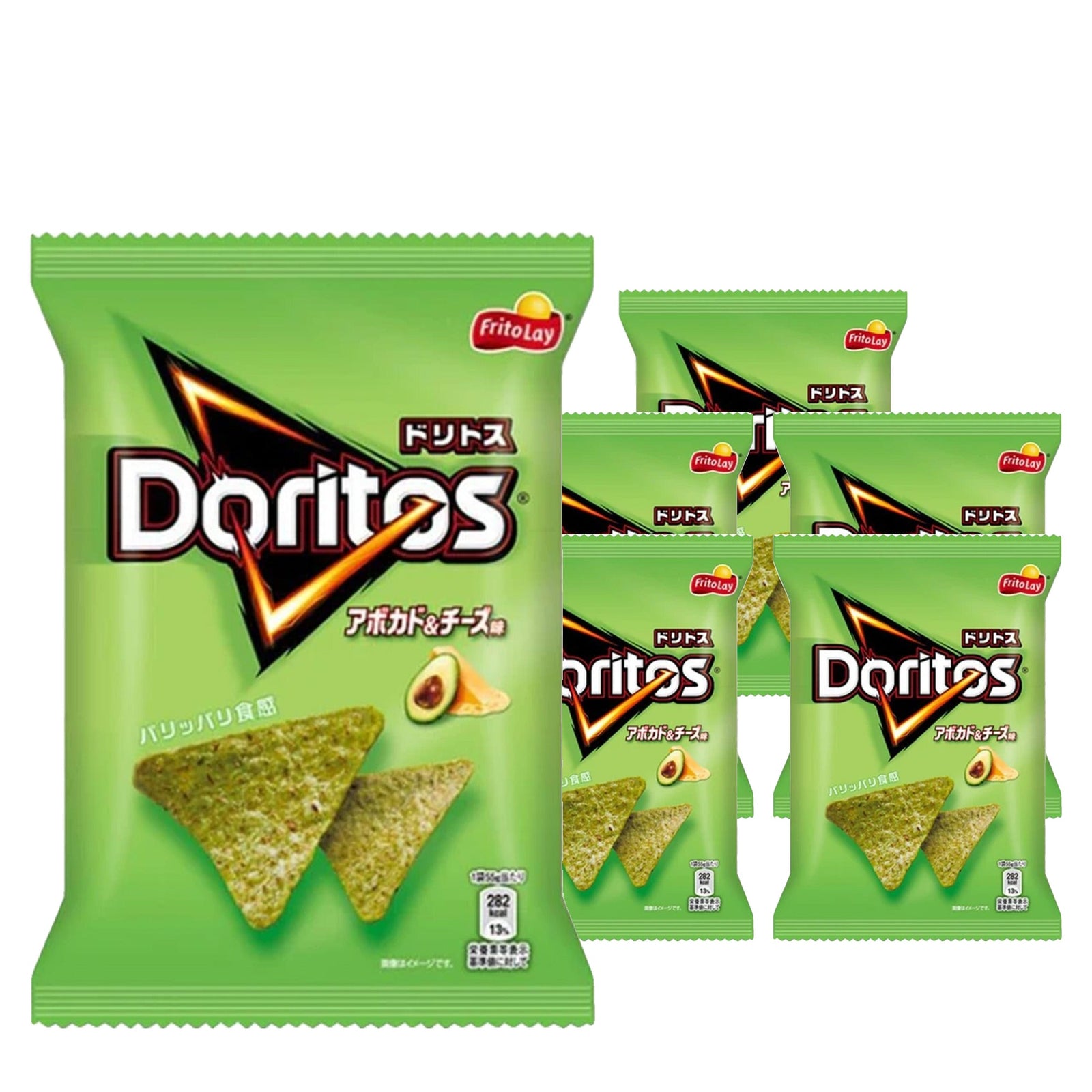 Doritos Avocado & Cheese 55 g Case, 6 pack