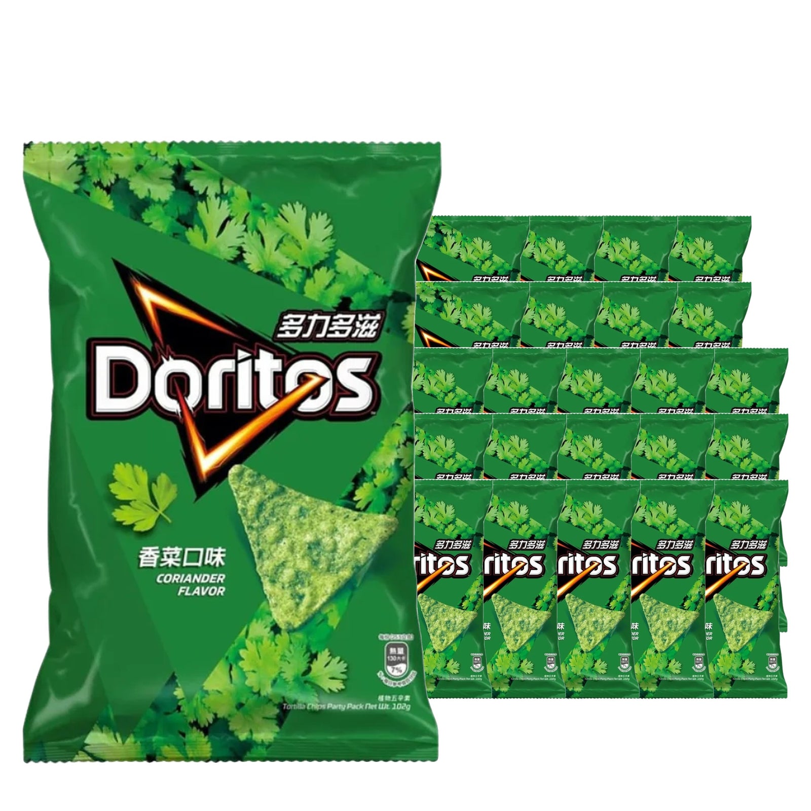 Doritos Cilantro 68 g Case, 24 pack