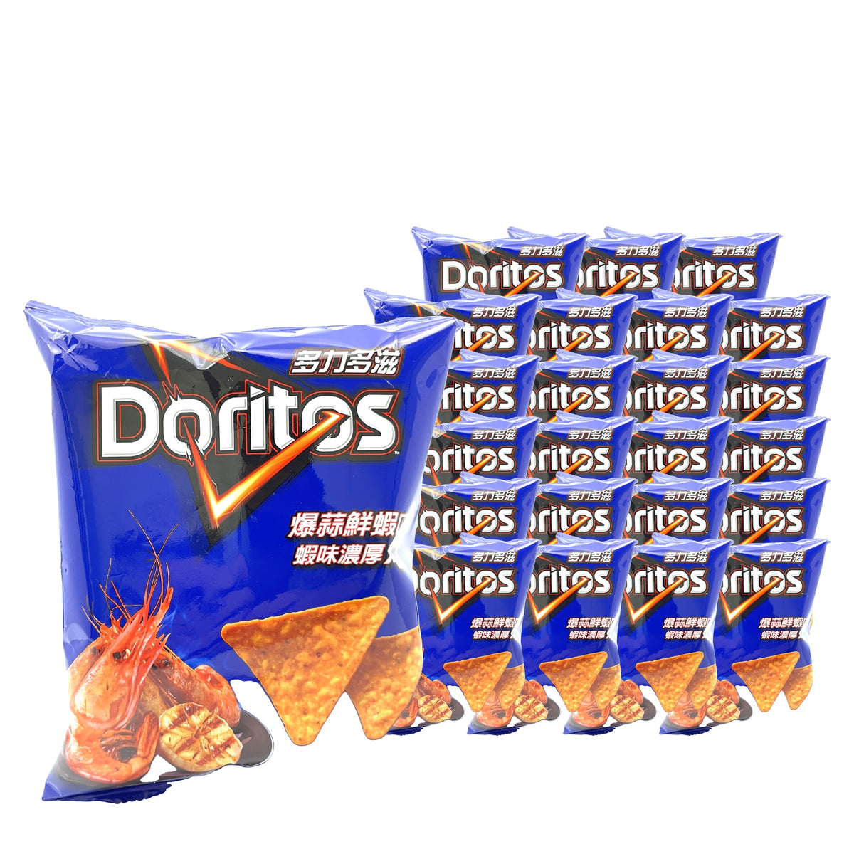 Doritos Garlic Shrimp 40 g Case, 24 pack