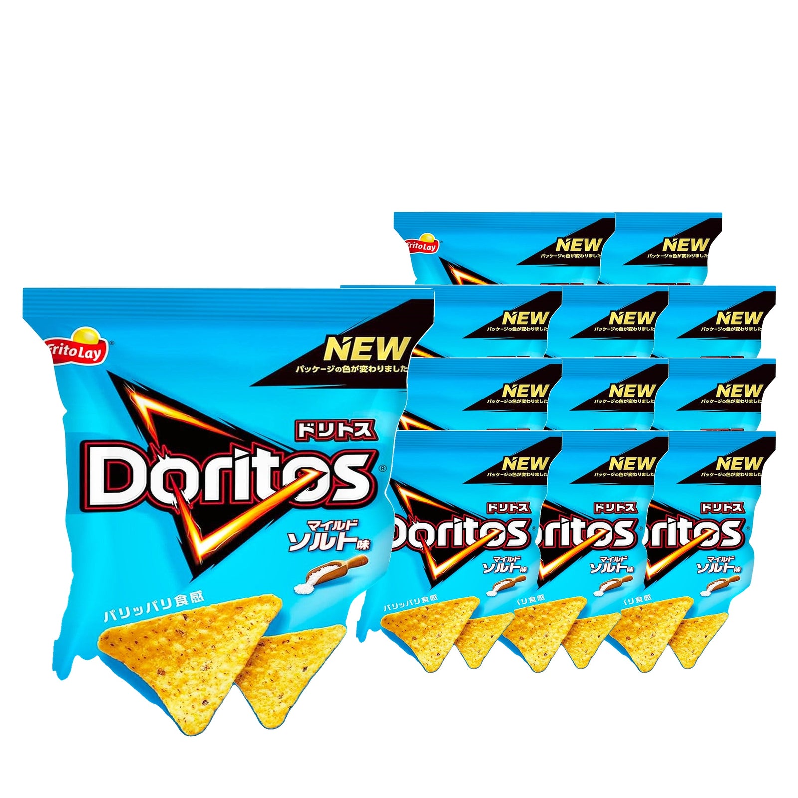 Doritos Mild Salt 48 g Case, 12 pack
