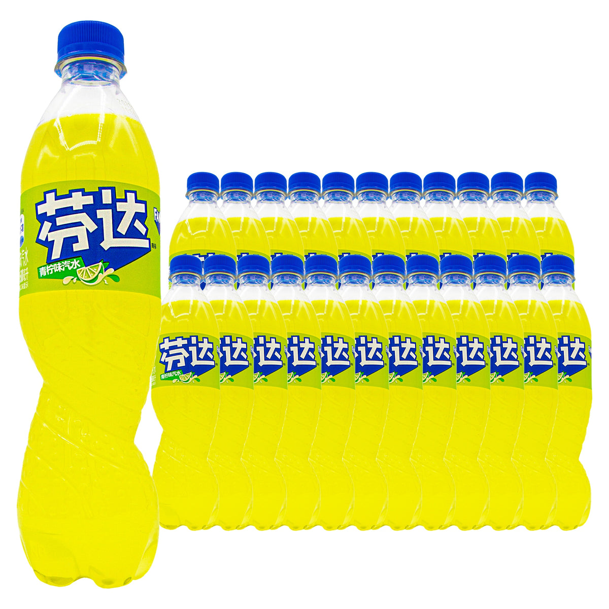 Fanta Lime 500 mL, 24 Pack