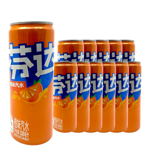 Fanta Orange China 330 mL Can Case 12 Pack