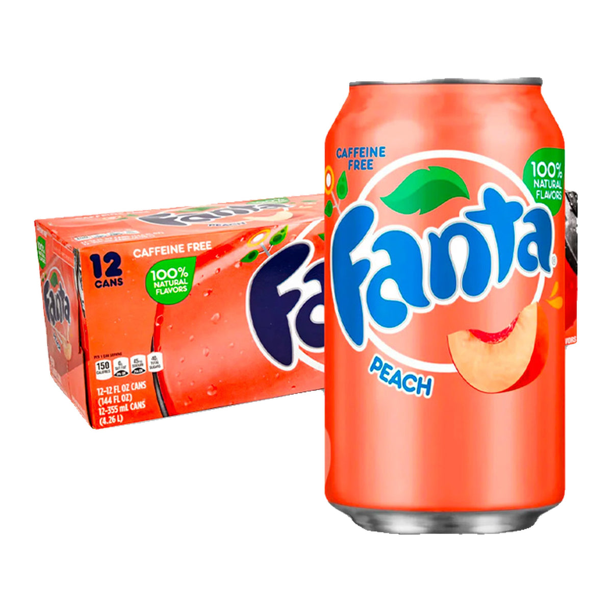 Fanta Peach 12ct Box