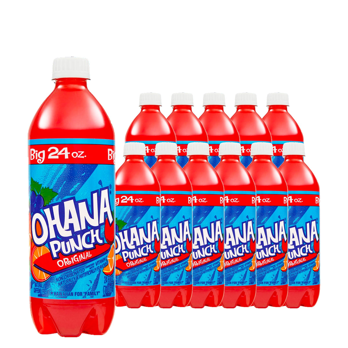 Faygo Ohana Punch 24 oz Case 12 Pack