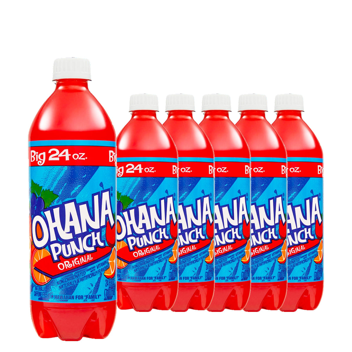 Faygo Ohana Punch 24 oz Case 6 Pack