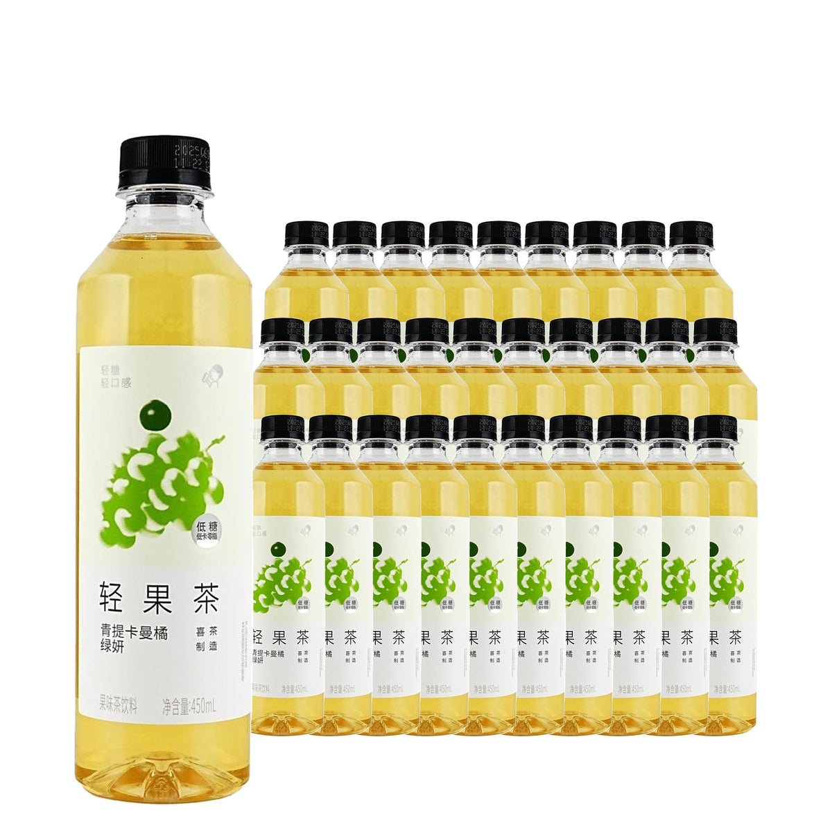 HEYTEA Grape & Kumquat Tea 450 mL Case 30 Pack
