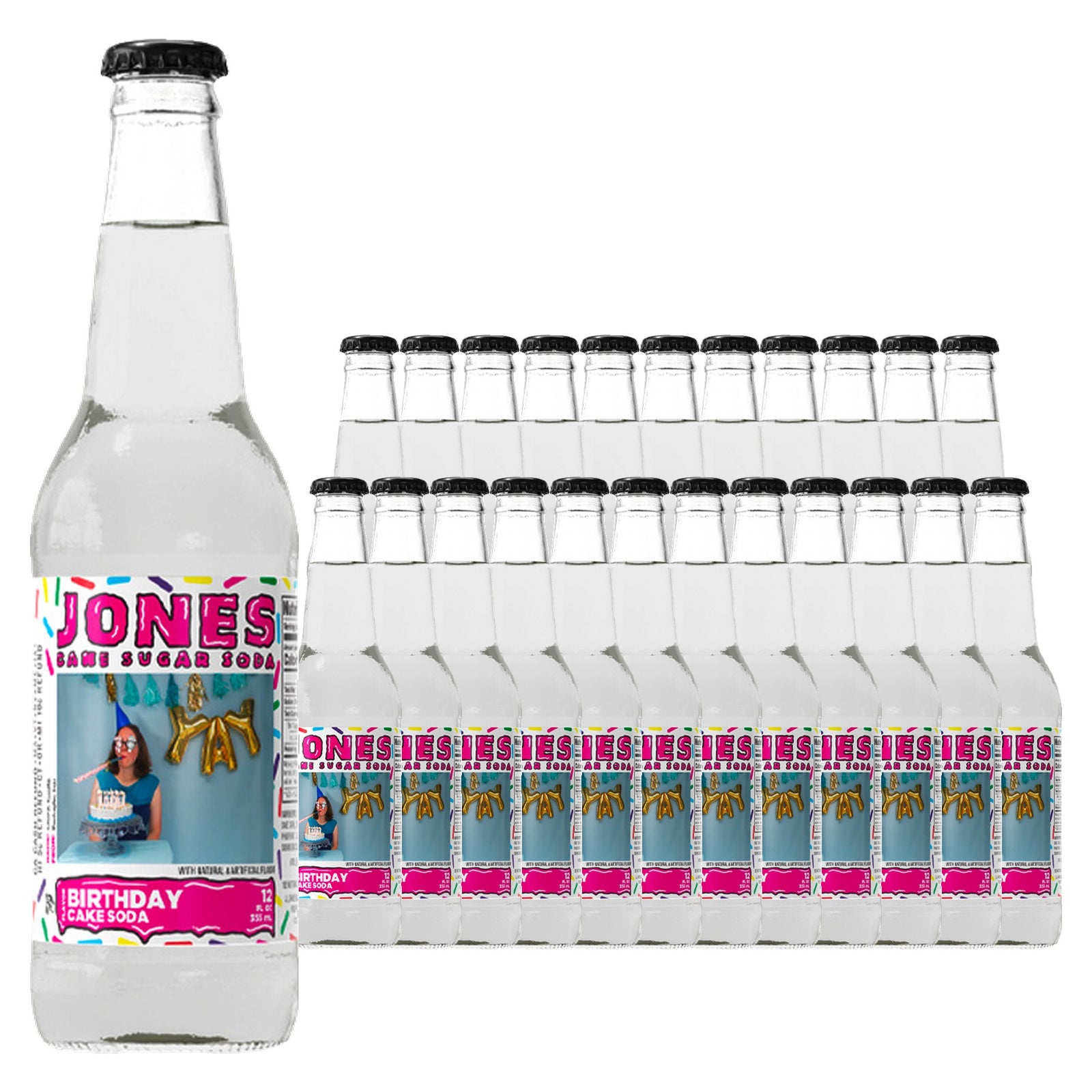 Jones Birthday Cake 12 oz Case