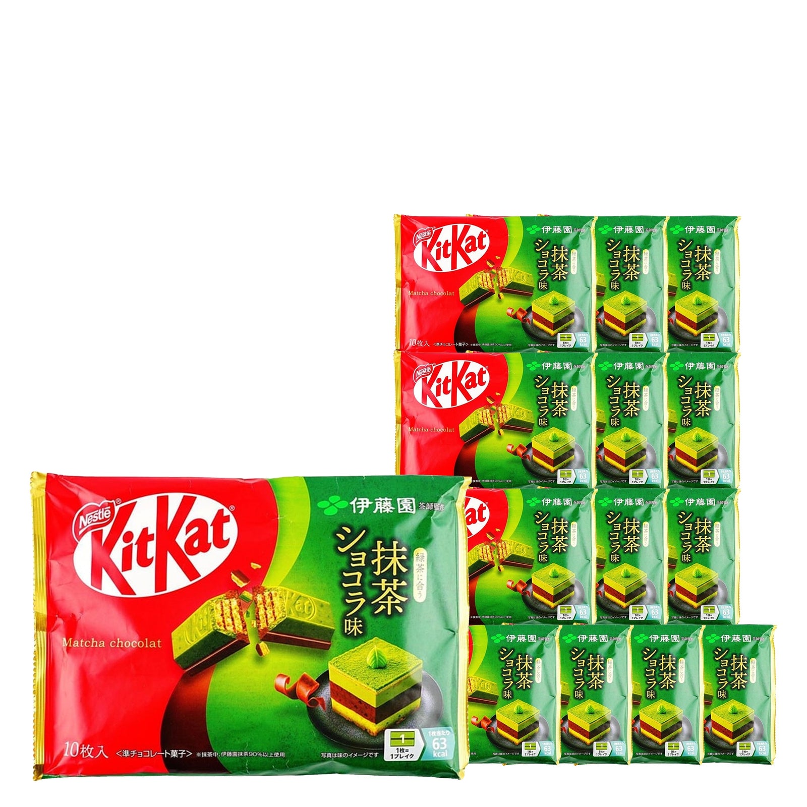 Kit Kat ITO EN Matcha 105 g Case, 14 pack
