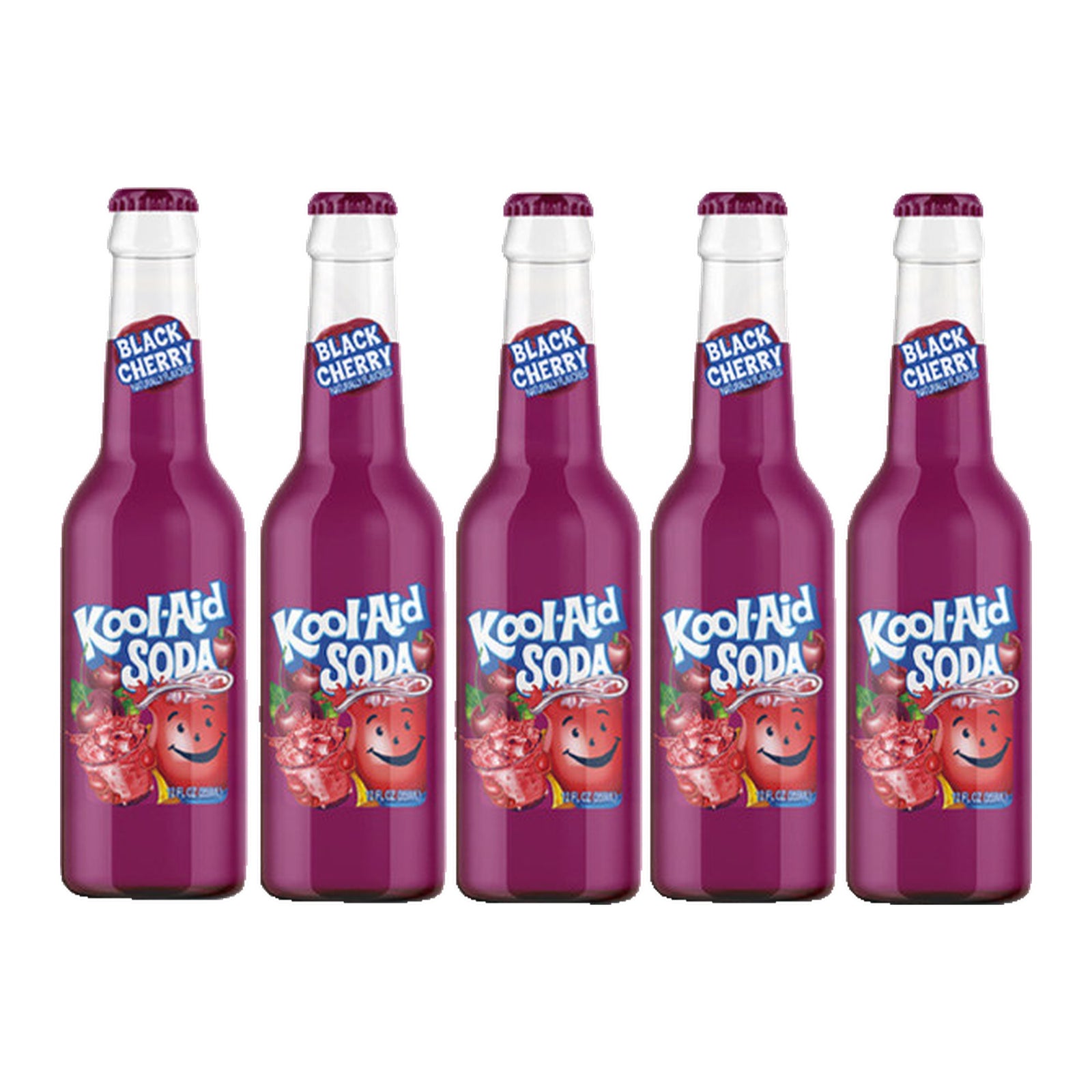 Kool Aid Black Cherry 12 oz, 5 Pack