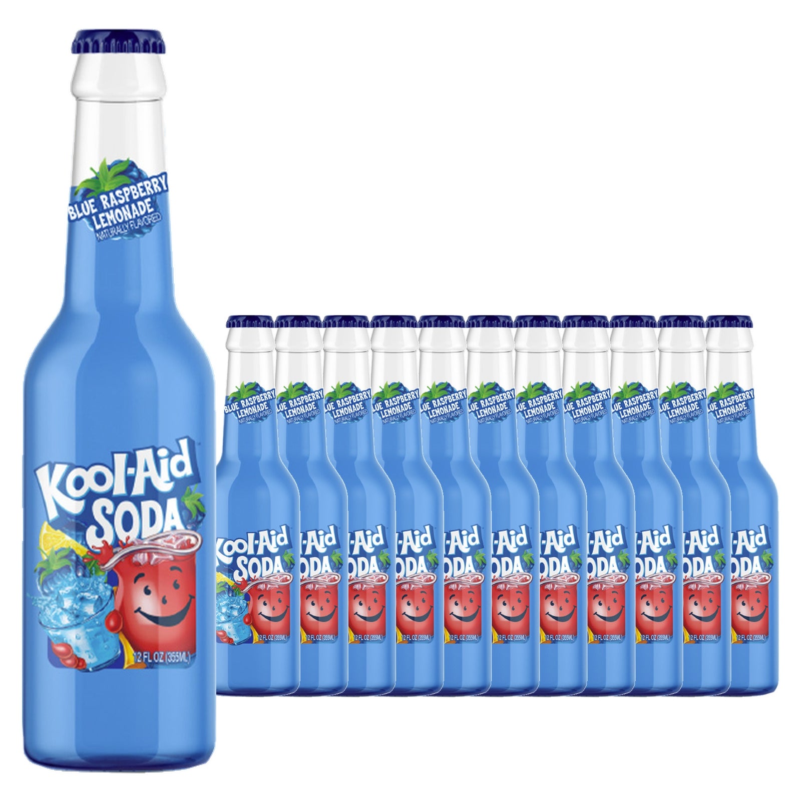 Kool Aid Blue Raspberry Lemonade 12 oz Case