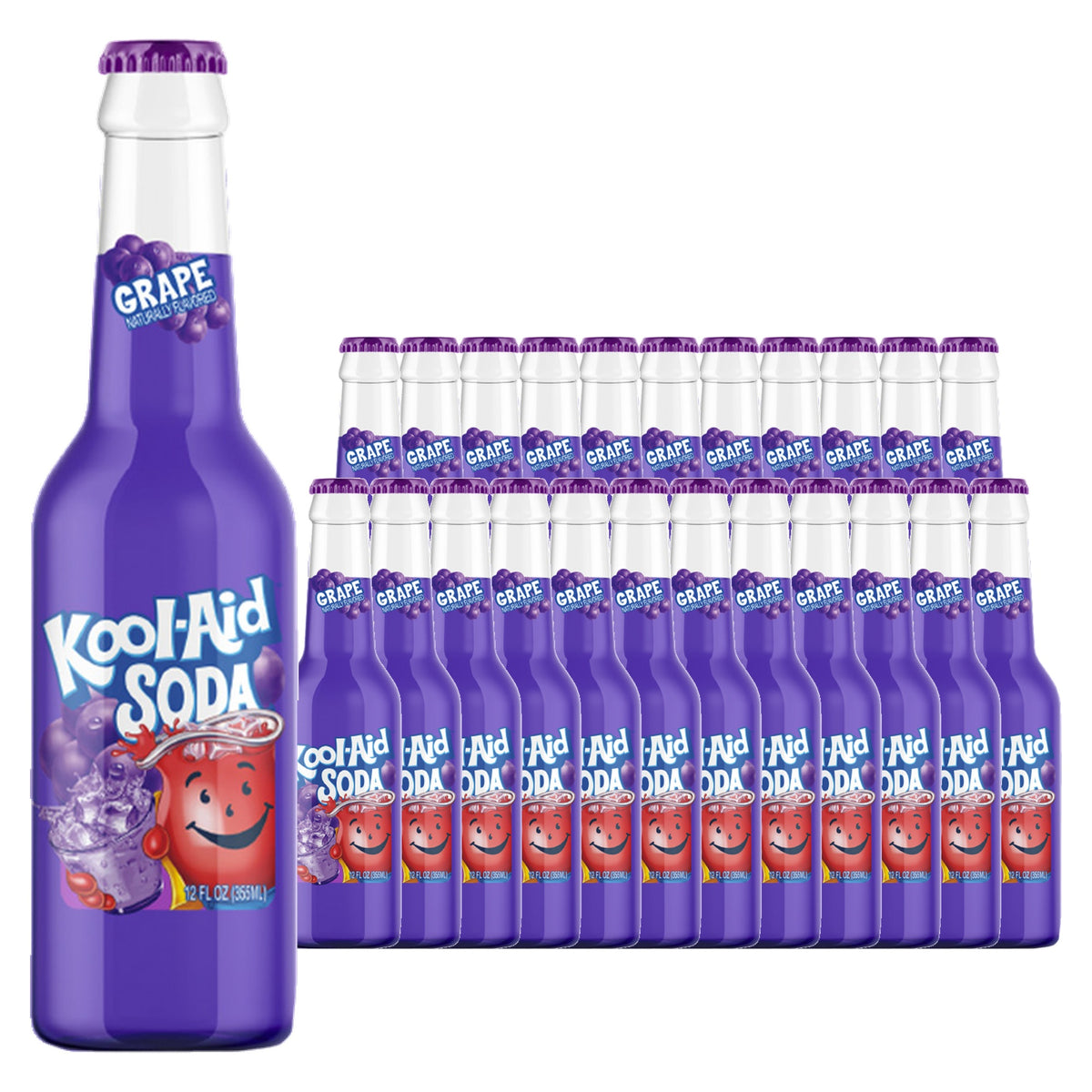 Kool Aid Grape 12 oz Case 24 Pack