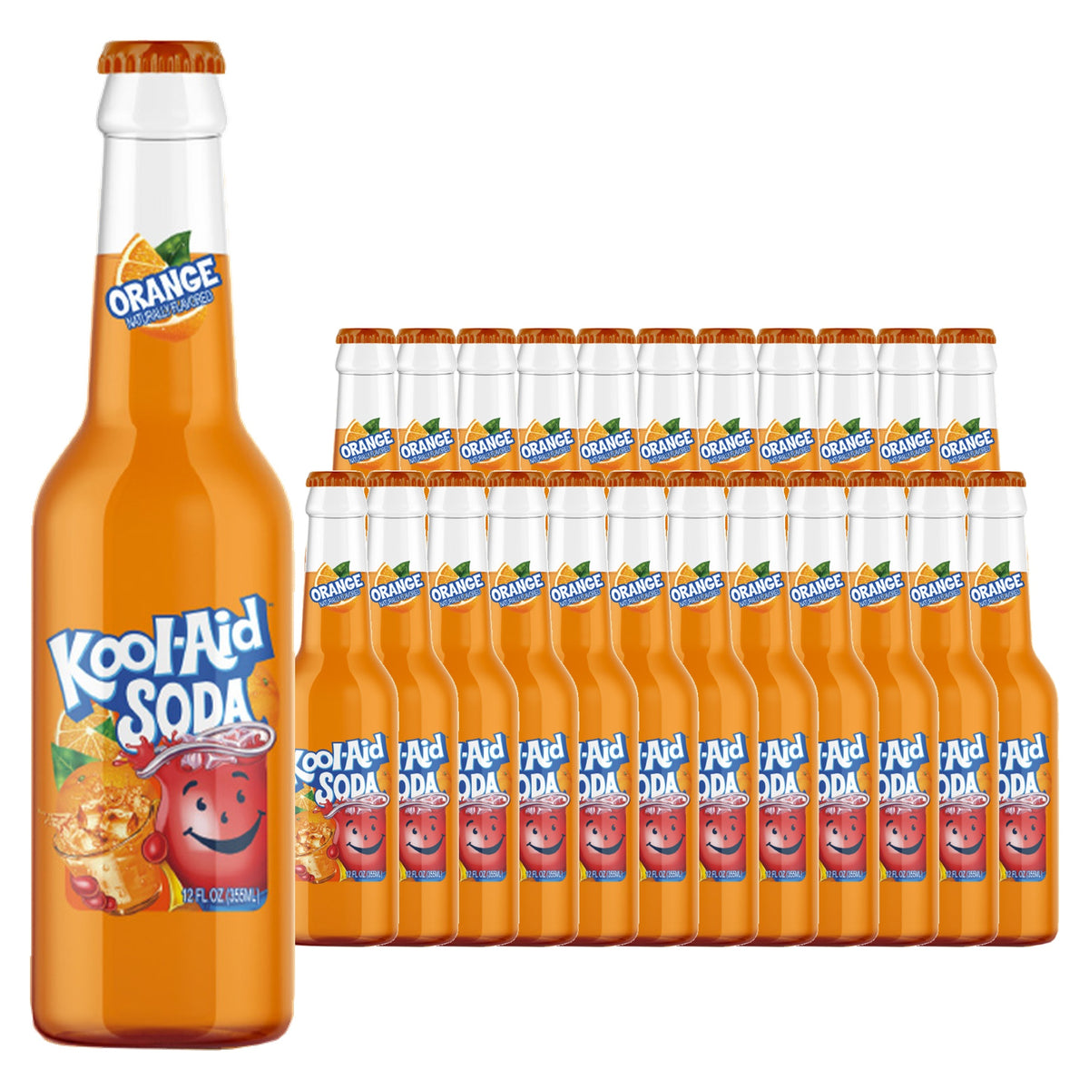 Kool Aid Orange 12 oz Case 24 Pack