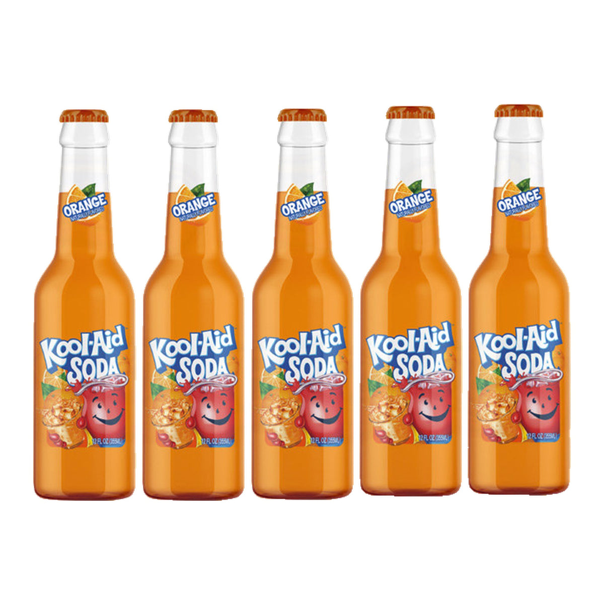 Kool Aid Orange 12 oz, 5 Pack
