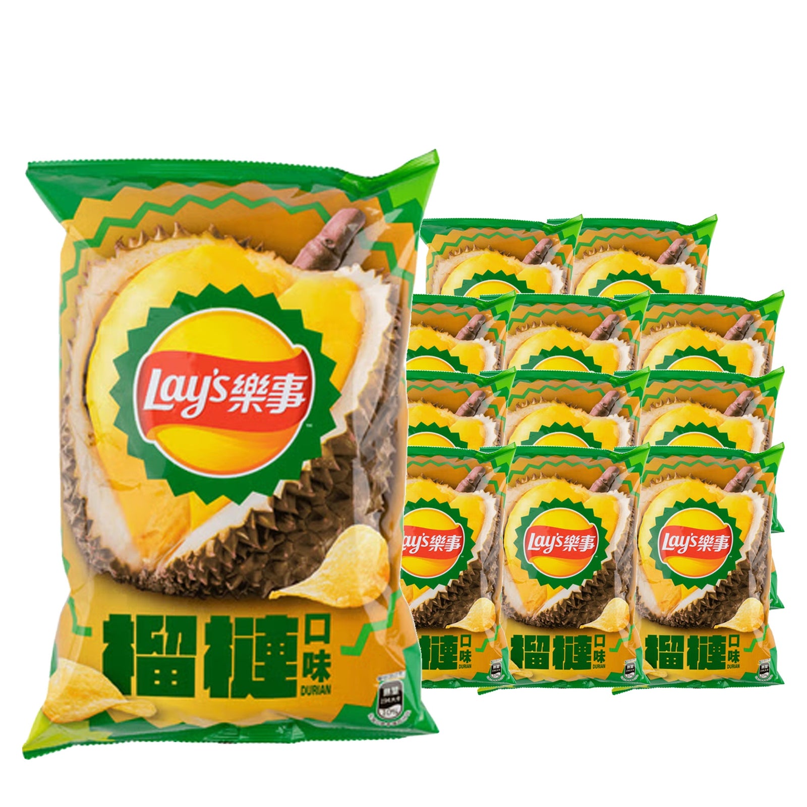 Lay's Durian 70 g Case, 12 pack