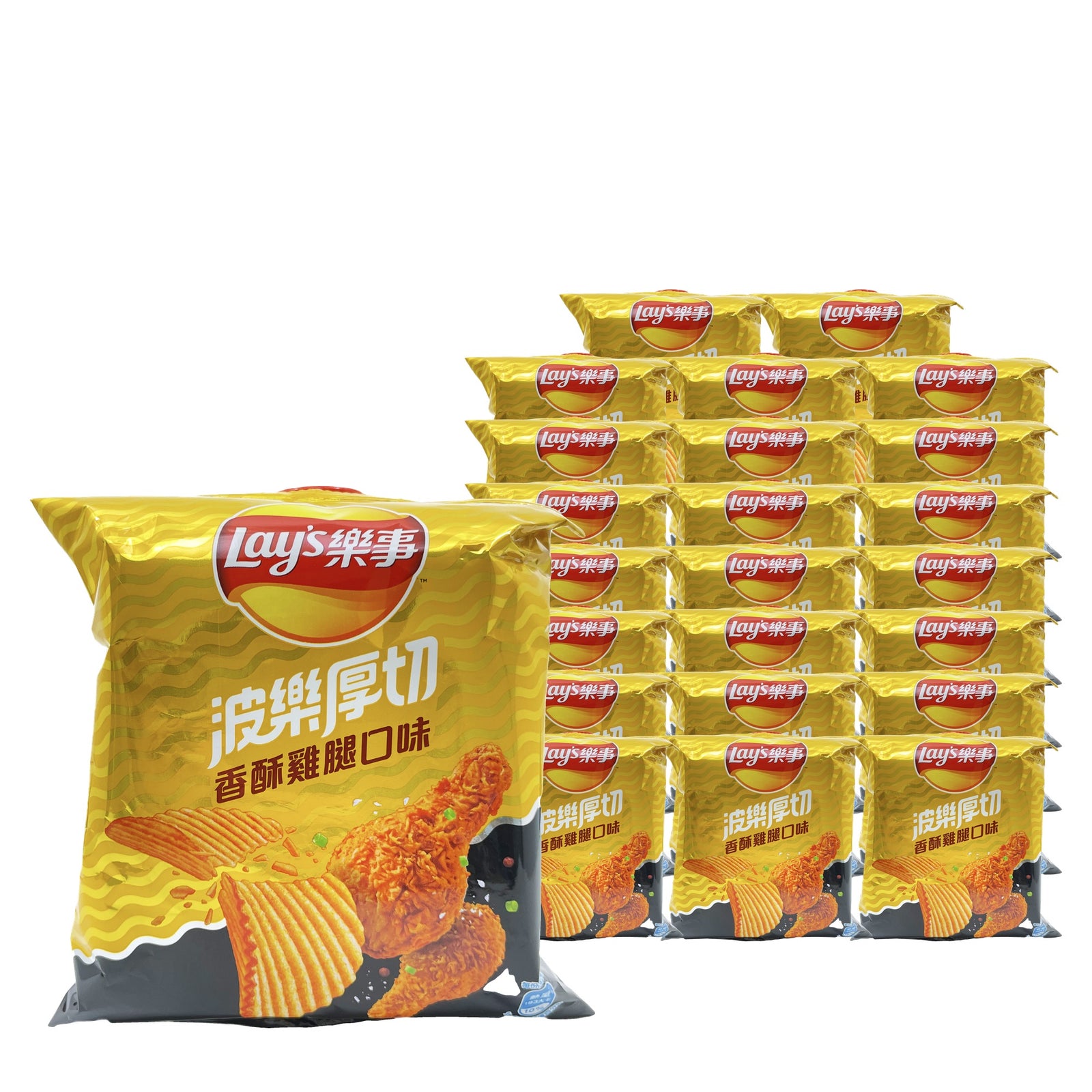 Lay's Fried Chicken 34 g Case, 24 pack