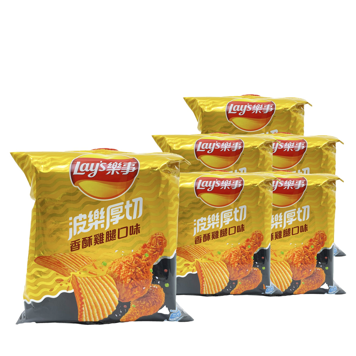 Lay's Fried Chicken 34 g Case, 6 pack