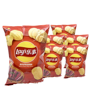 Lay's Texas BBQ 2.49 oz Case 6 Pack