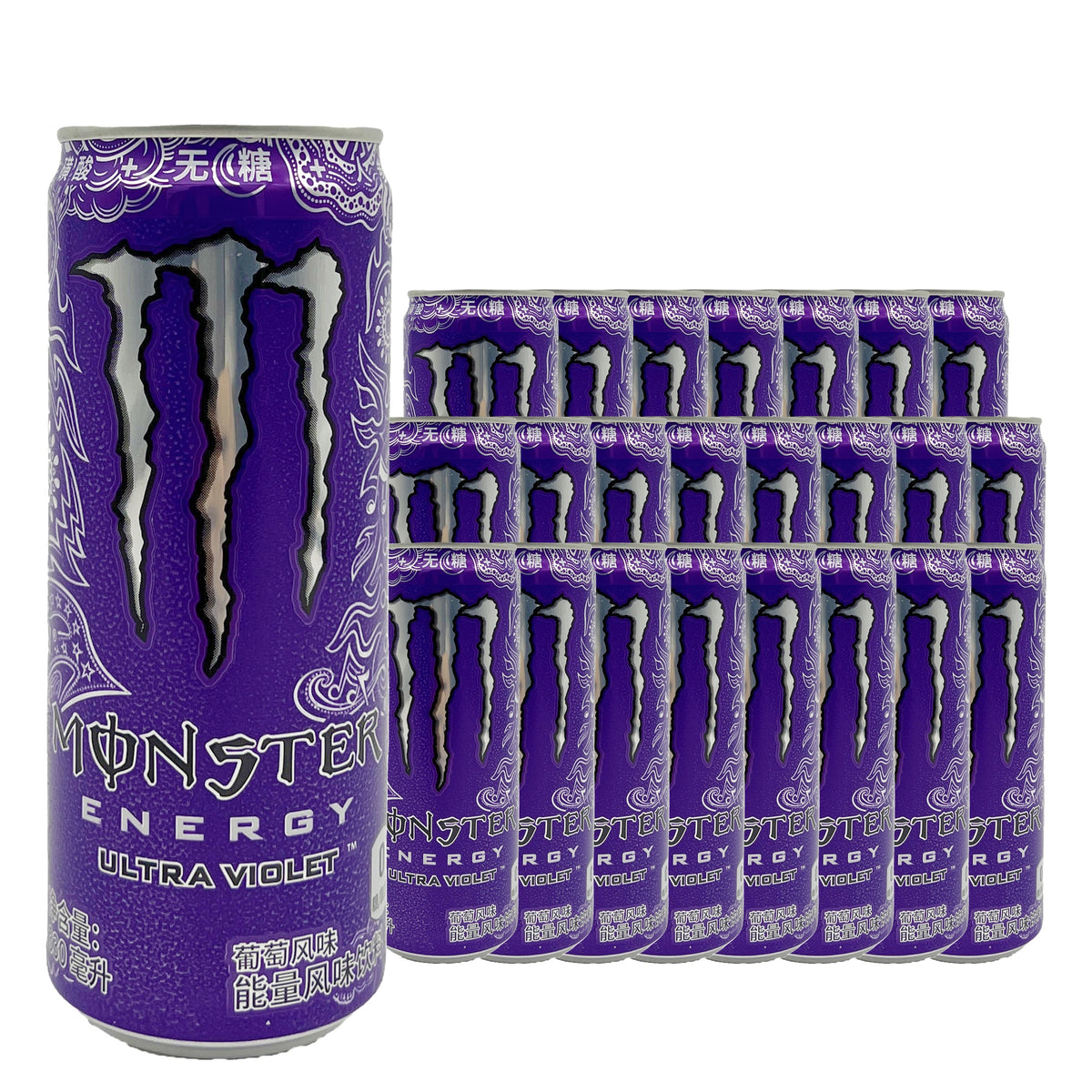 Monster Energy Zero Sugar Ultra Violet 330 mL, 24 Pack