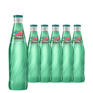 Mountain Dew Baja Tropical Lime Blast Real Sugar (Glass) 12 oz Case 6 Pack