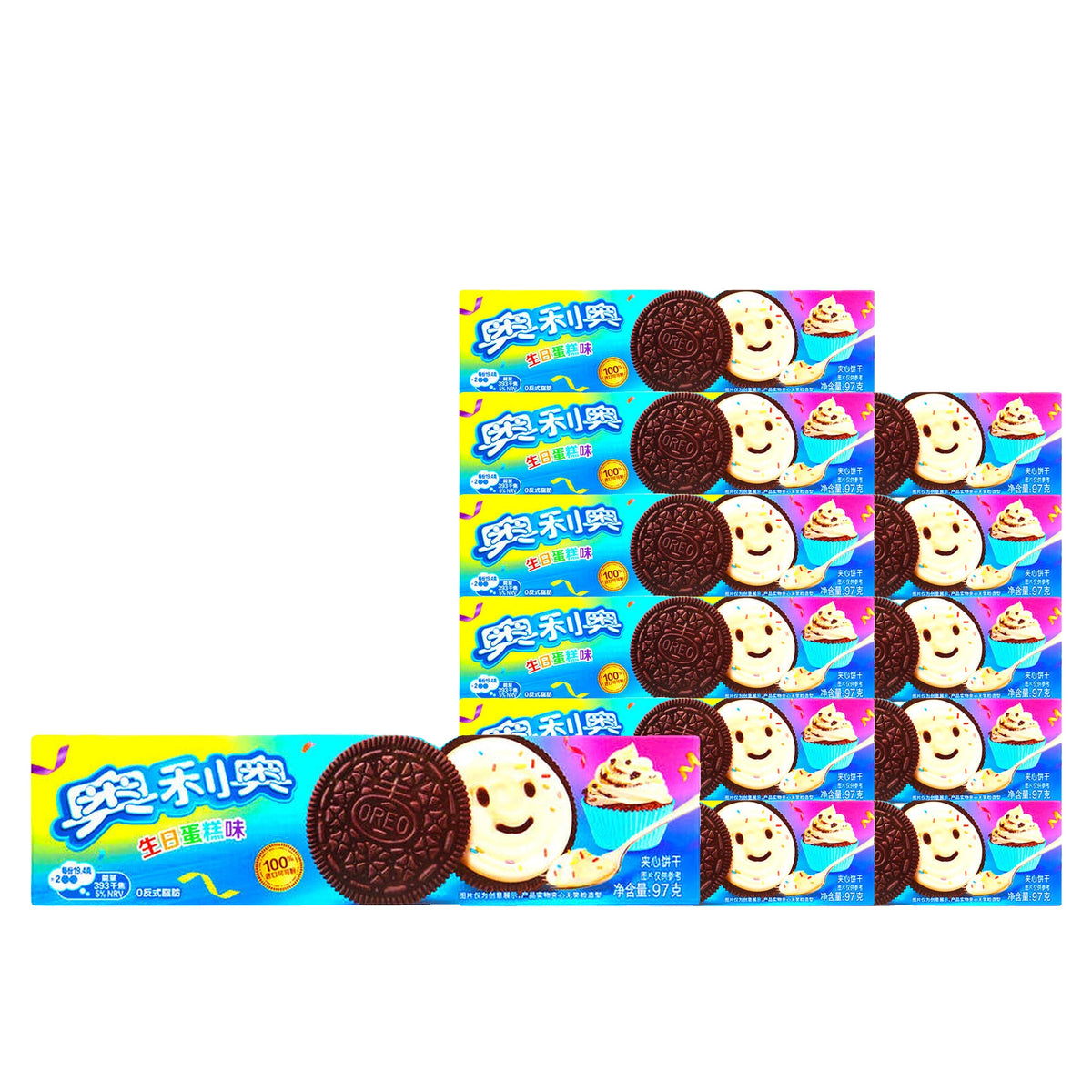 Oreo Birthday Cake 97 g / 3.4 oz case of 12 boxes