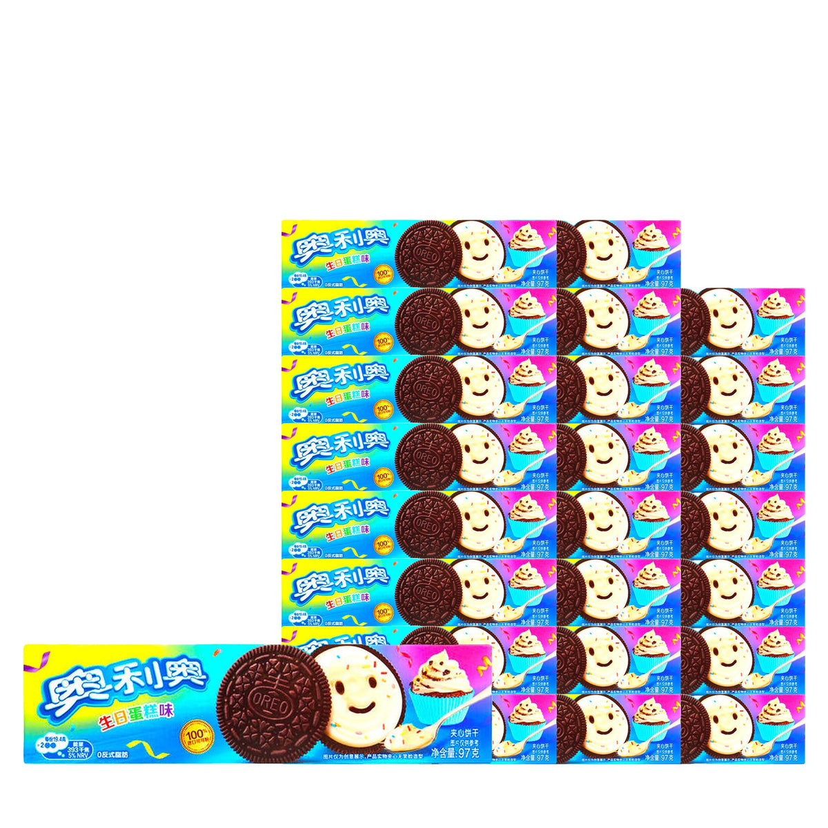 Oreo Birthday Cake 97 g / 3.4 oz case of 24 boxes