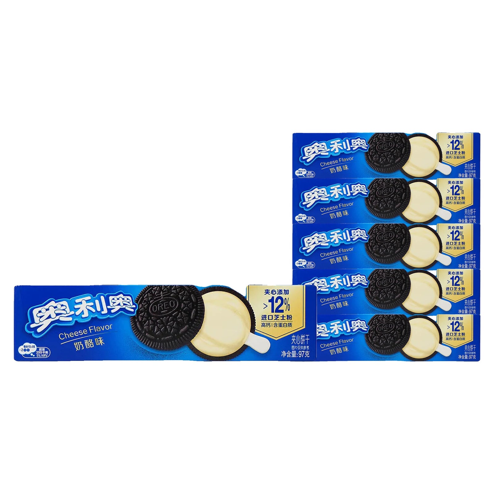 Oreo Cheese 97 g / 3.4 oz case of 6 boxes