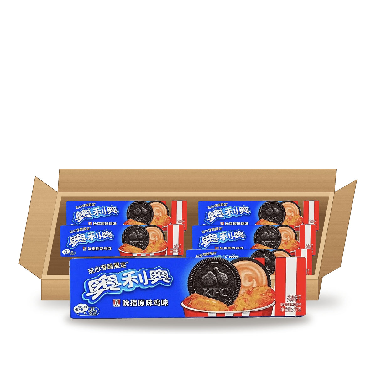 Oreo KFC Original Recipe Chicken 87 g / 3.07 oz case of 6 boxes