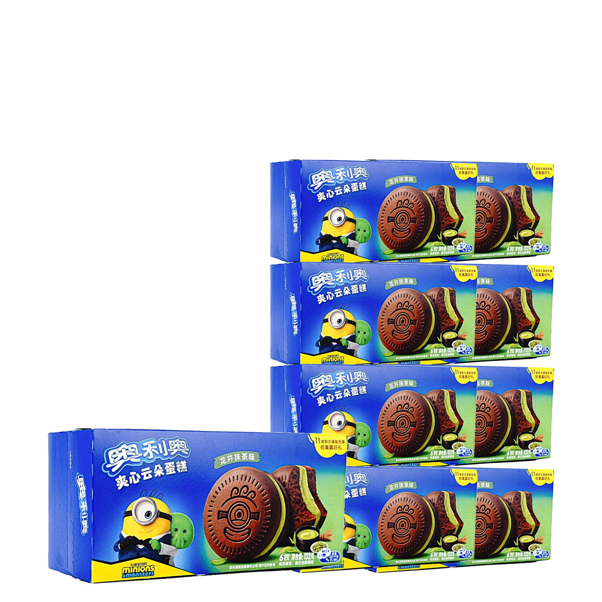 Oreo Longjing Matcha Cake 132 g / 4.7 oz case of 9 boxes